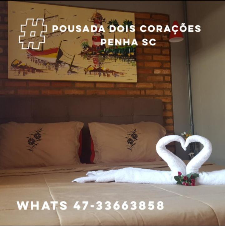 Pousada Dois Coracoes Penha  Exterior photo